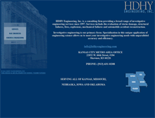 Tablet Screenshot of hdhyengineering.com